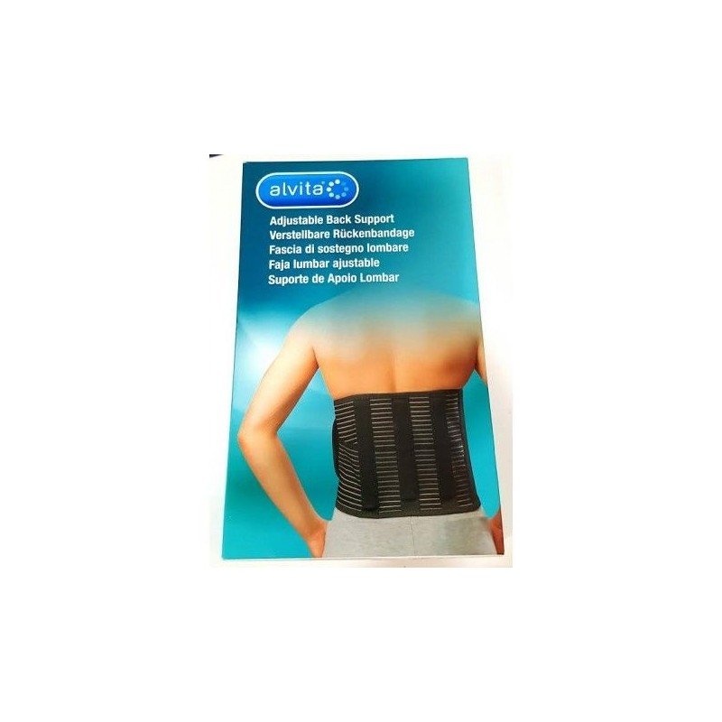 FAJA LUMBAR ALVITA AJUSTABLE T- 1