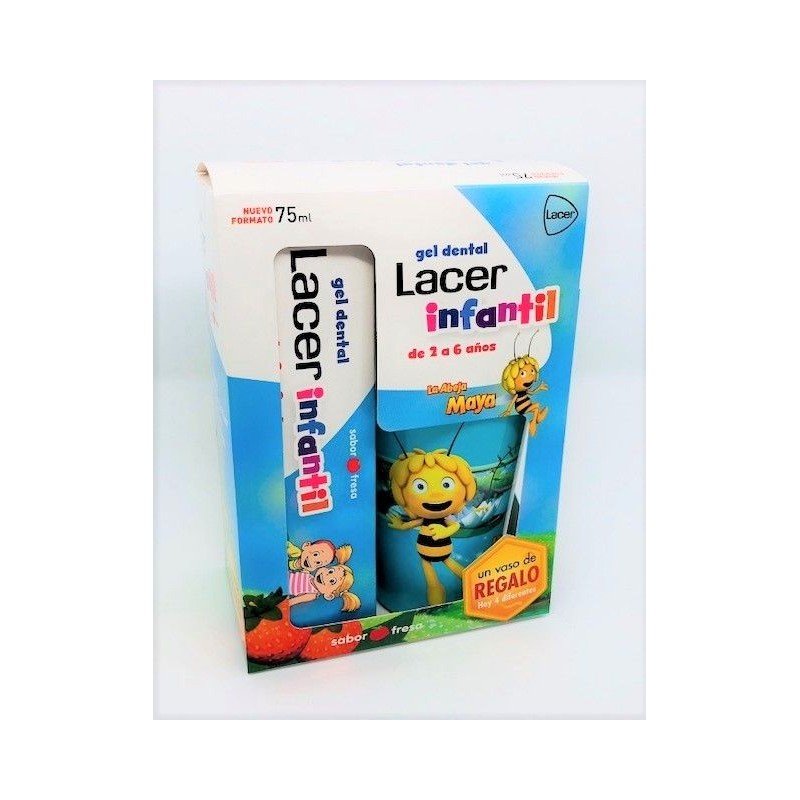 Comprar Duplo Infantil Gel Dental Fresa 75 ml de Lacer