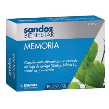 SANDOZ BIENESTAR MEMORIA 30 CAPS