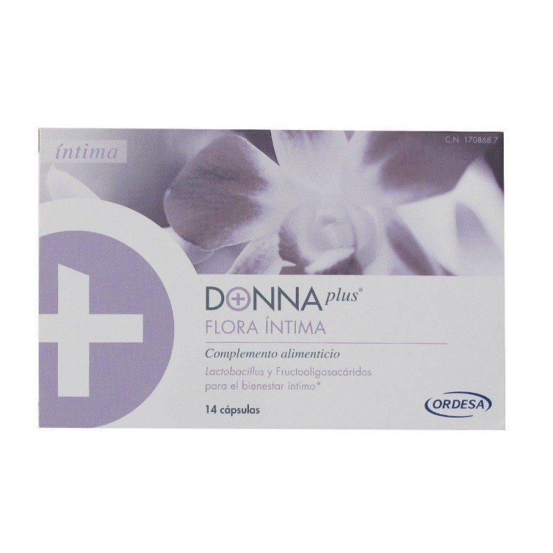 DONNA PLUS+ FLORA INTIMA 14 CAPSULAS