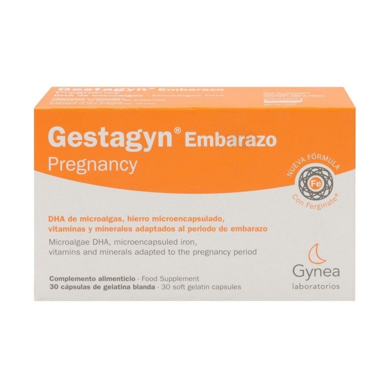 GESTAGYN EMBARAZO DHA 30 CAPSULAS