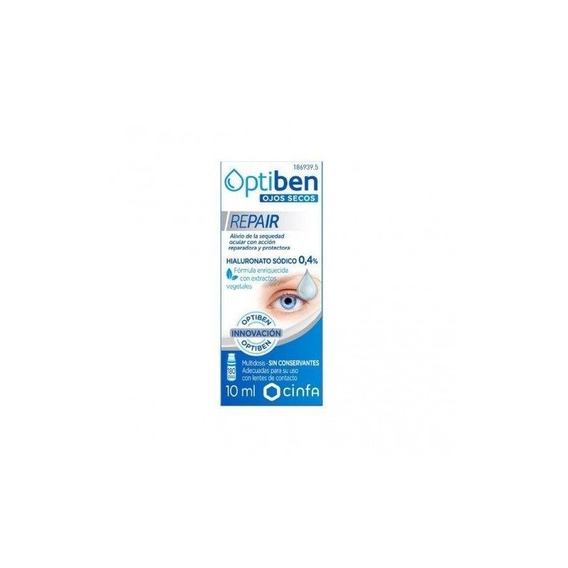 OPTIBEN OJOS SECOS REPAIR FRASCO 10 ML