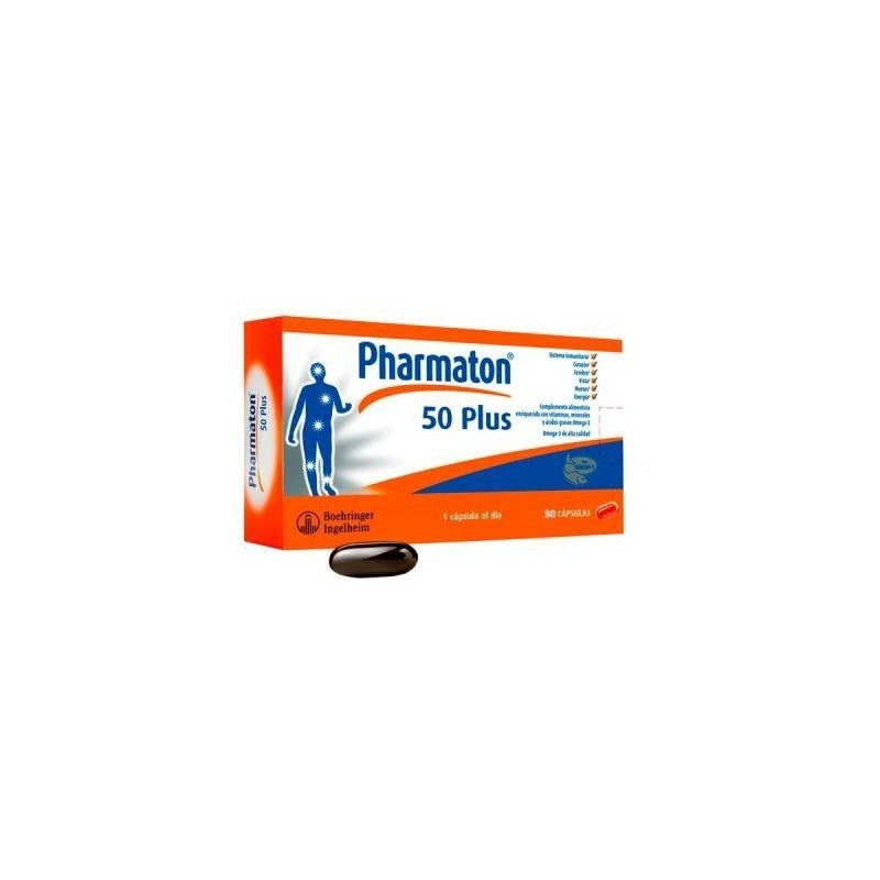 PHARMATON 50 PLUS 30 CAPS