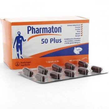 PHARMATON 50 PLUS 60 CAPS