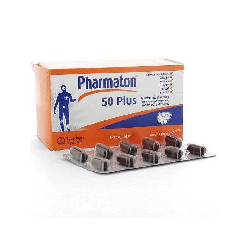 PHARMATON 50 PLUS 60 CAPS