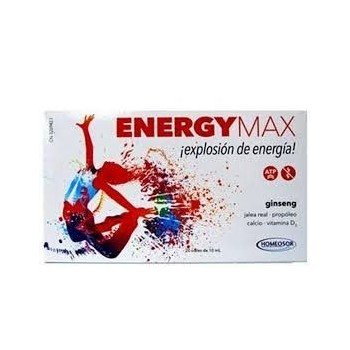 ENERGY MAX 20 VIALES 10ML       HOMEOSOR